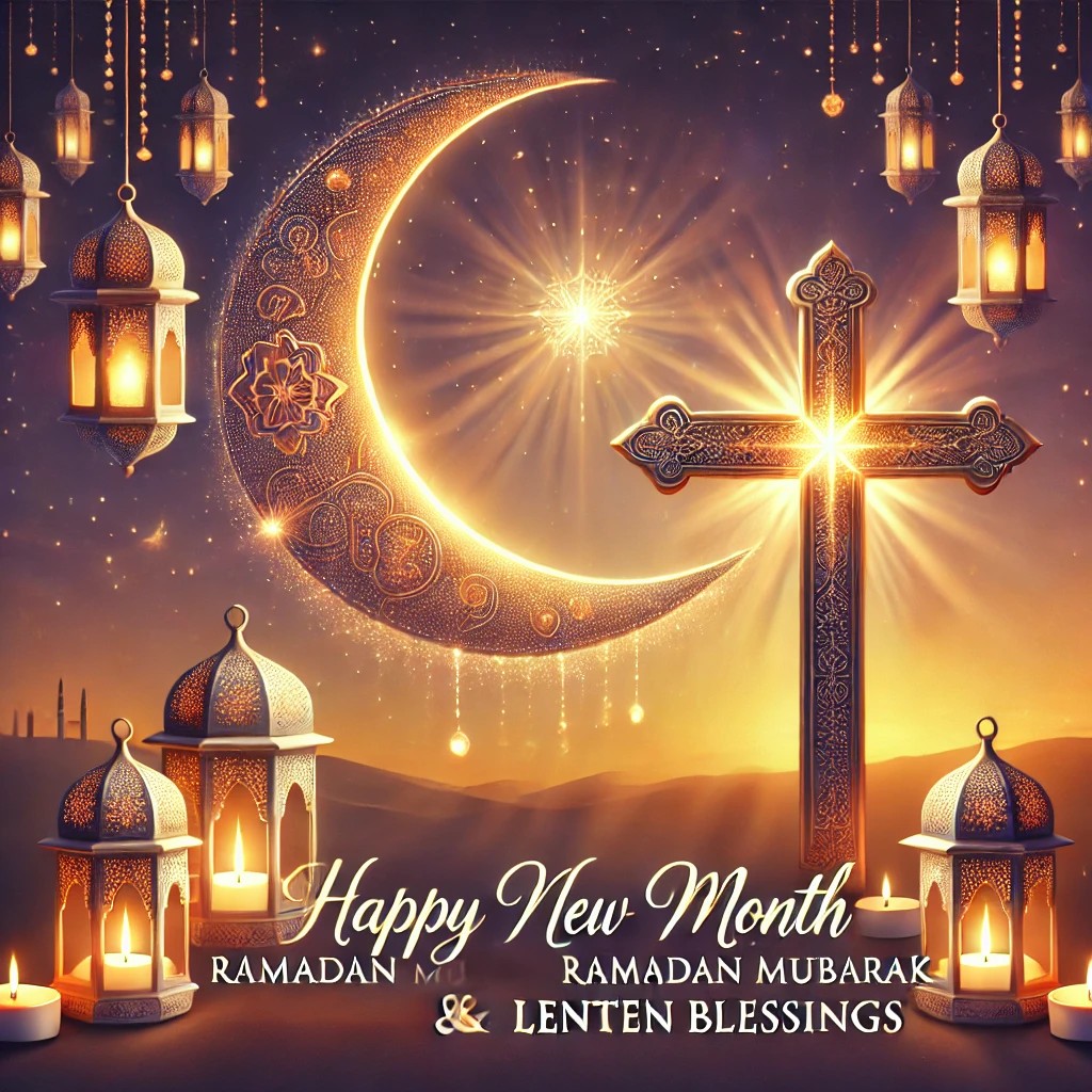 Happy New Month Ramadan and Lent 2025